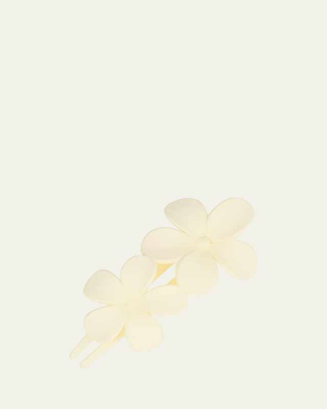 Carmel Floral Pinch Clip